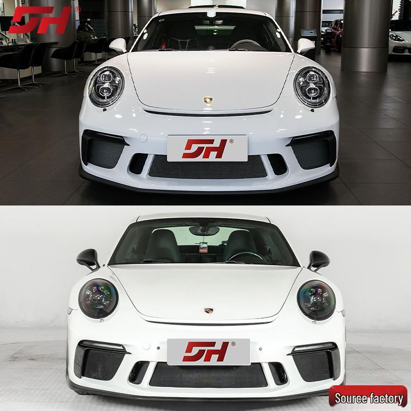 

Carbon Fiber Dry Installation GT3 DRL Trim Strips for Porsche 911 (2017-2019)