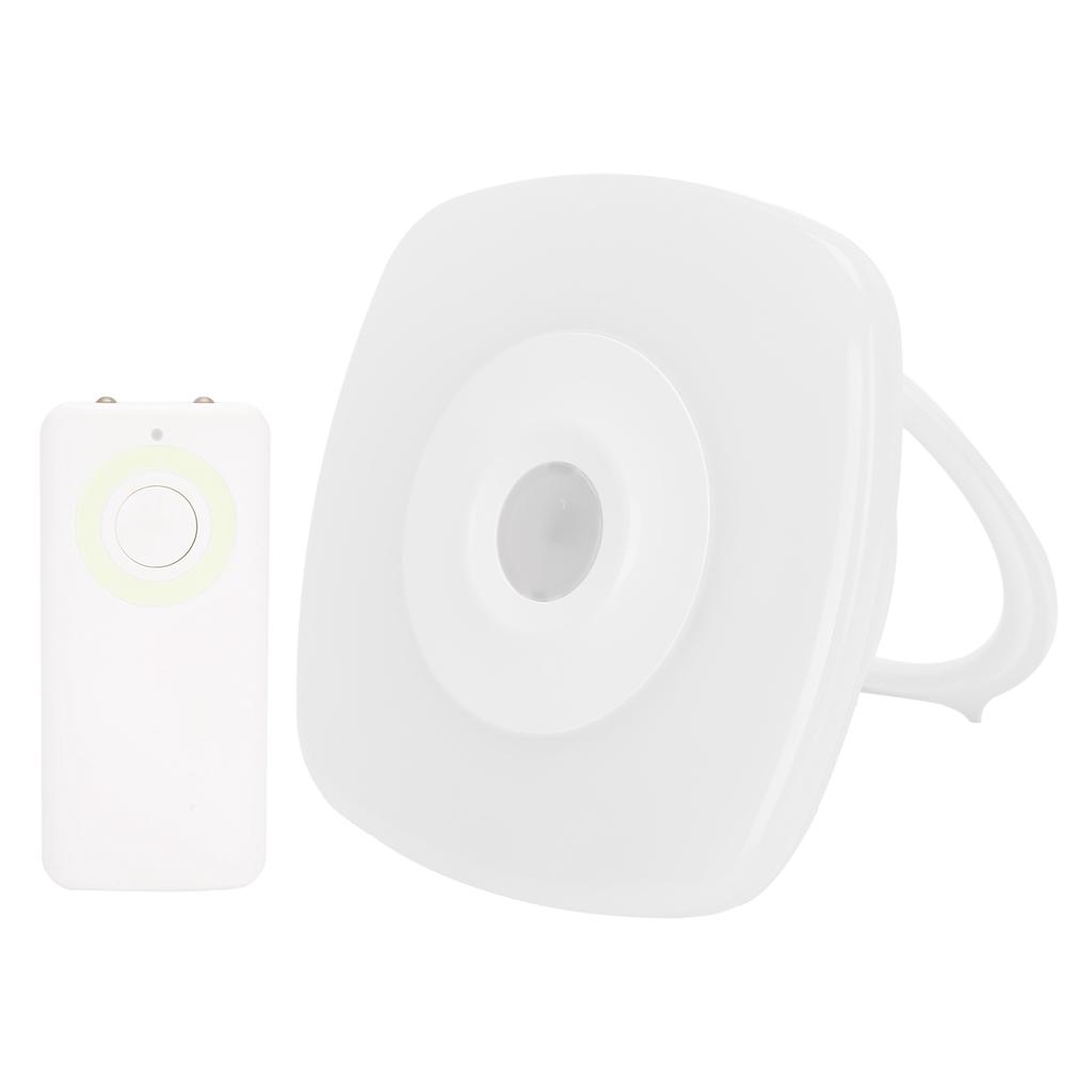 LED Rechargeable Night Light Induction Infrared Lamp Remote Control ABS PC Warm Light