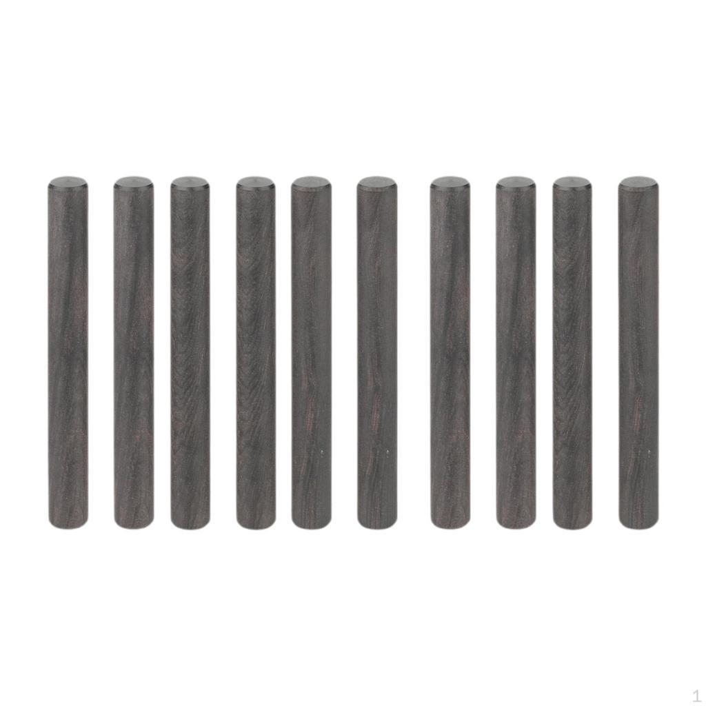 Dřevěné kolíkové tyče Kulaté tyčky Příslušenství, Pevné, Všestranné, Dekor Pevné Nedořešené Tvrdé dřevo pro