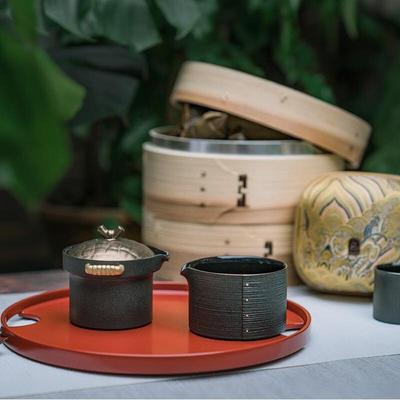 Wanqiantang Keramik Reise-Teegeschirr