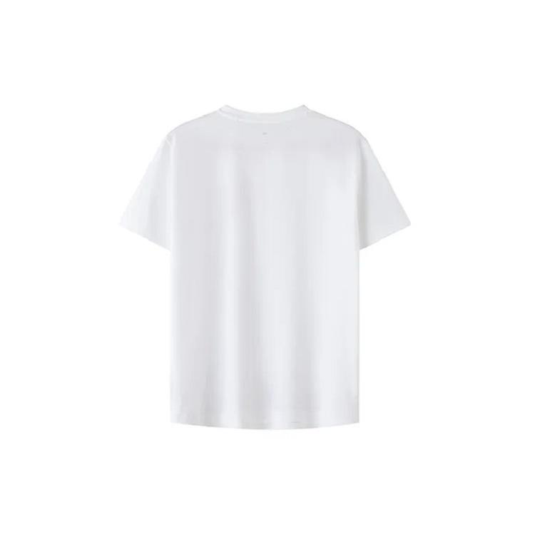 Li Ning Sports Lifestyle Series Solid Color Logo Round Neck Quick-Dry Breathable Short Sleeve T-Shirt And Shorts Set YTST073-4+AKST633-1