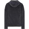 Stone Island Casual Pullover Solid Color Hooded Long Sleeve Sweatshirt Men sweatshirt Black 791511611-V0062