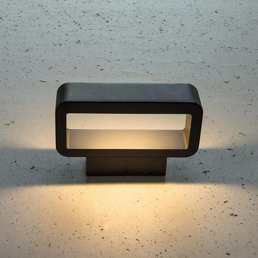 7w LED Wall Lamp IP65 Waterproof Indoor & Outdoor Aluminum Wall Light Surface Mounted Cube LED Garden Porch Light FY-17