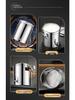 304 Stainless Steel Insulated Multi-Purpose Bucket for Beverages and Food