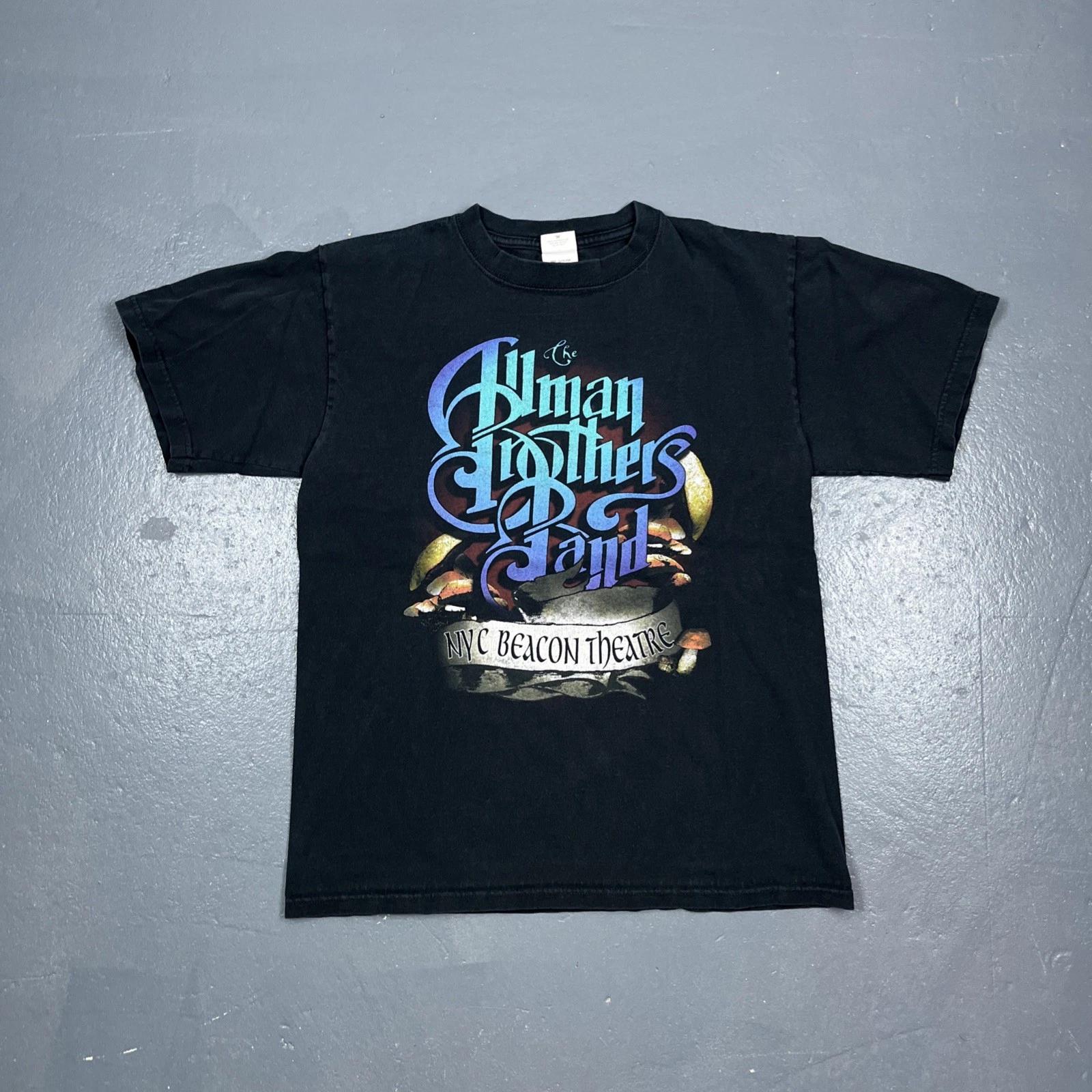

Vintage Allman Brothers Band NYC Beacon Theater 2006 Black Shirt Size Medium S