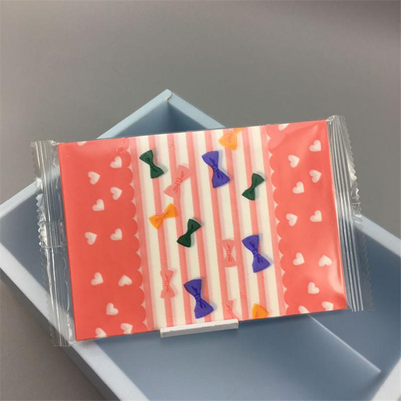 

100 шт. DIY упаковка конфет нуга ручной работы масляная бумага молочные конфеты ириски обертка новогодний рождественский декор для вечеринки 9x12.5cm