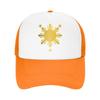 Orgoglio Filippino Filippino Filippina Bandiera Cappellino da Baseball in Rete Unisex Casual Cappellini da Sole Cappelli Traspiranti Estivi Cappellino Trucker