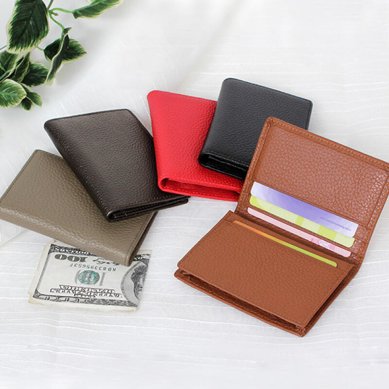 

Leather Card Wallet UW_BM_F0665 Light brown