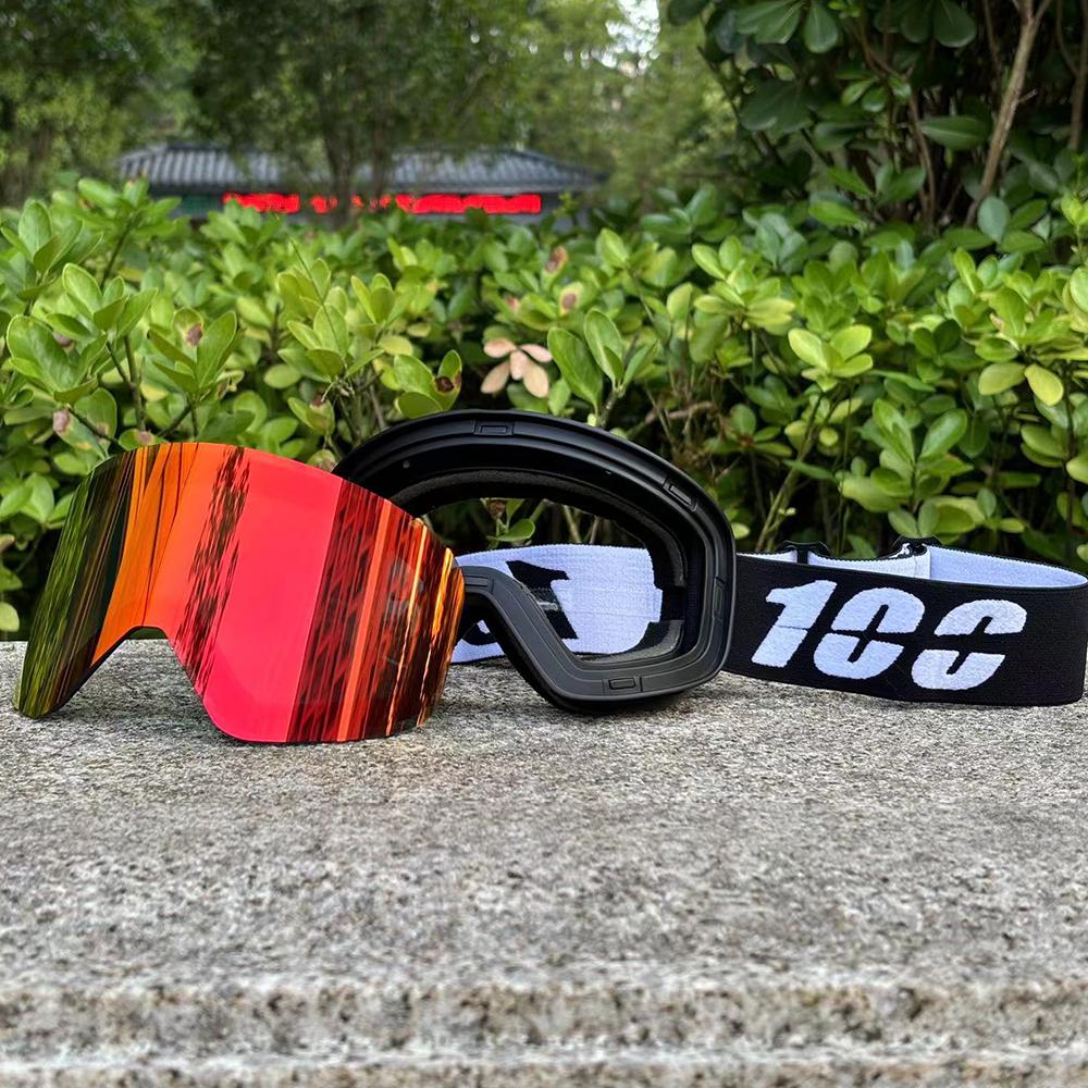 New Magnetic Ski Goggles Quick-Change Anti-fog UV400 Snowboard Goggles Professional Double Layer Lens Ski Eyewear For Men Women