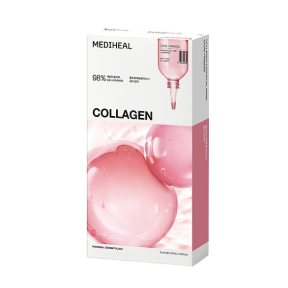 

Mediheal Essential Collagen Mask Набор из 10 штук Укрепляющая и увлажняющая тканевая маска