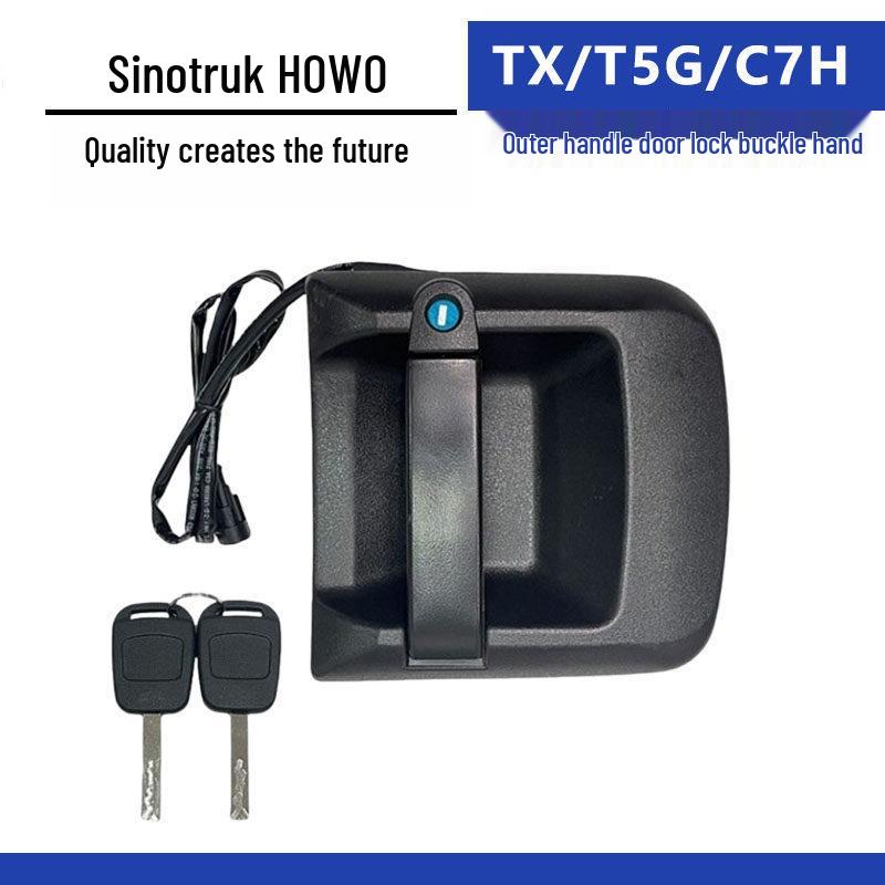 Compatible Exterior Handle for HOWO TX/T5G/C7H/G7 and Shacman Car Doors
