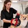 Cloth Pet Hair Removal Glove Hangable Reusable 5-Finger Grooming Cleaner with Massage Function Two-Way Puppy Shedding Gloves