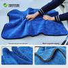 Super Absorbent Coral Fleece Car Drying Towel - Thick, High-Density Cleaning Cloth
