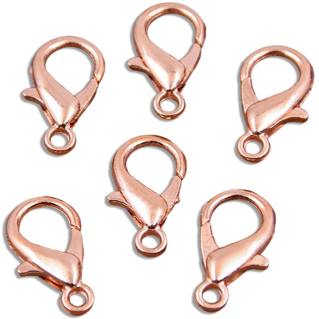 Multi-Color Lobster Clasps: 3 Styles - Premium Alloy for DIY Necklaces, Bracelets & Keychains