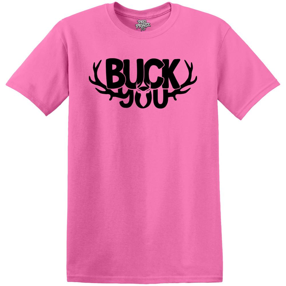 Hunting Themed T-Shirt Buck You 3XL