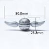 New Fidget Spinner Colorful Metal Alloy Mute Bearing Wing Aircraft Hand Spinner Fingertip Spinning Gyroscope Stress Relief Toys