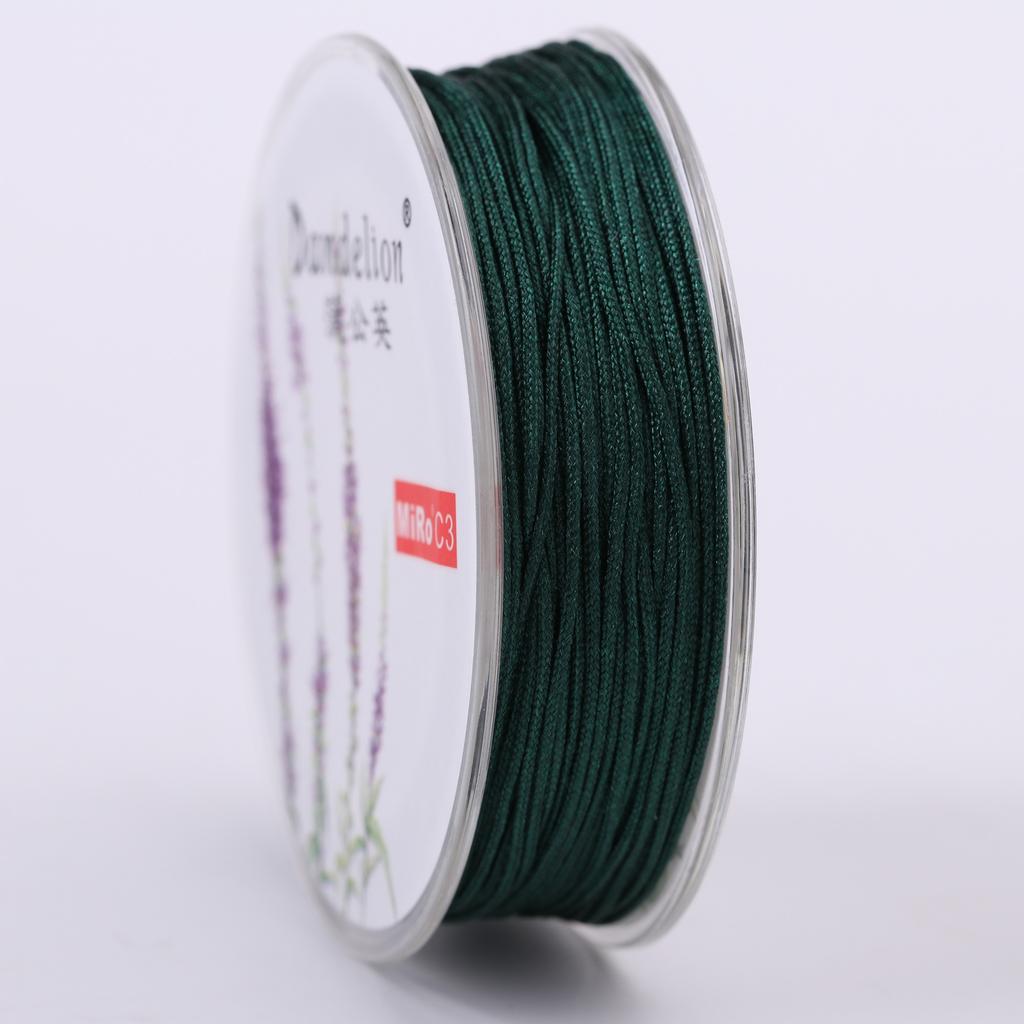 Löwenzahn C3 0,9 mm Schmuckband Nylonband Schmuckzubehör Armband und Halskette Material 21 Farben