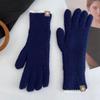 Color Block Touchscreen Gebreide Handschoenen