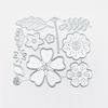 Blumen Blätter Metall Stanzformen Handgemachte Bastelarbeiten DIY Scrapbooking Prägebedarf für Kinder Mädchen Jungen Handgemacht