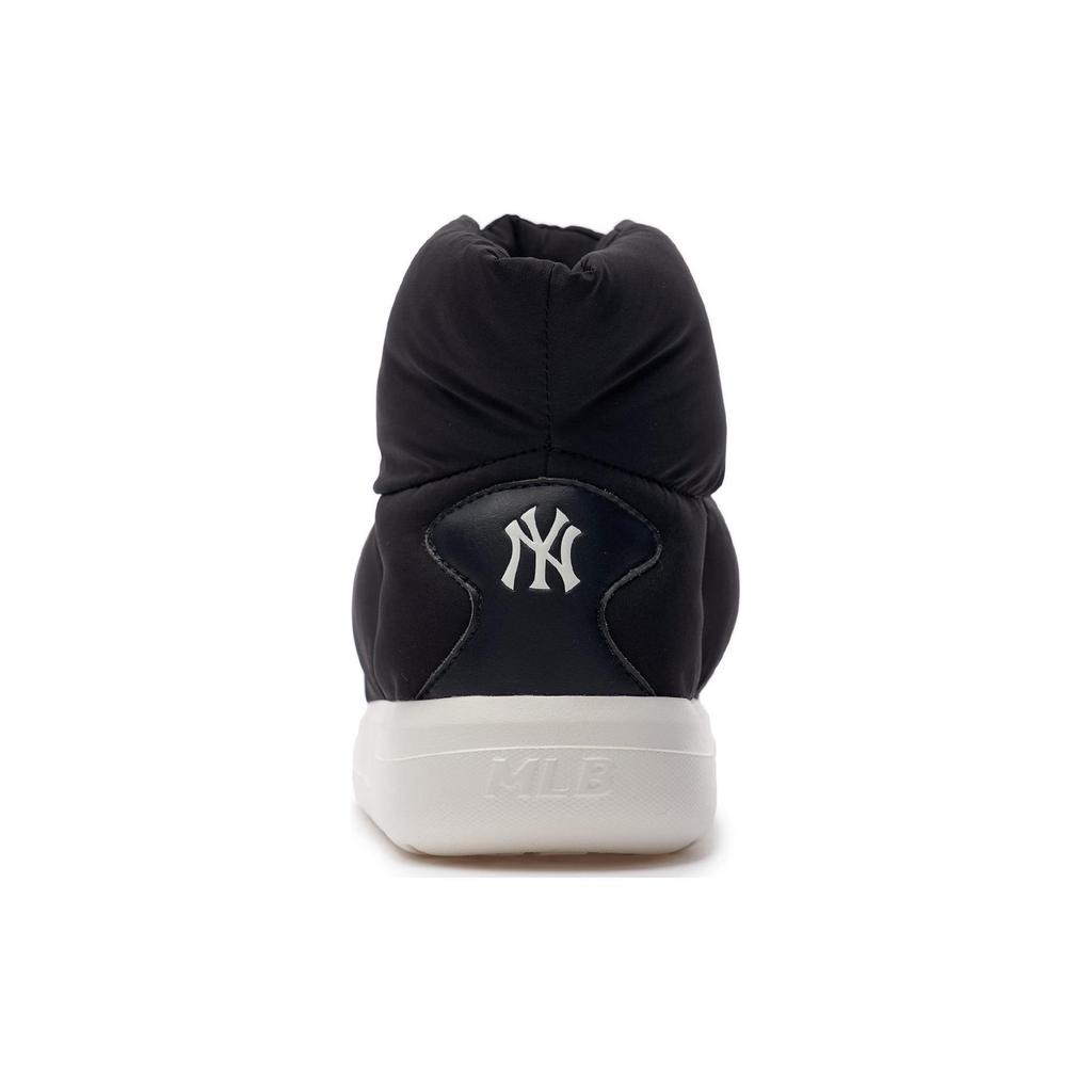 MLB Chunky Classic A Fleece Bouncer Warm Waterproof Fashion Versatile Comfortable Short Snow Boots Women Boots Black 3AWBBPB36-50BKS