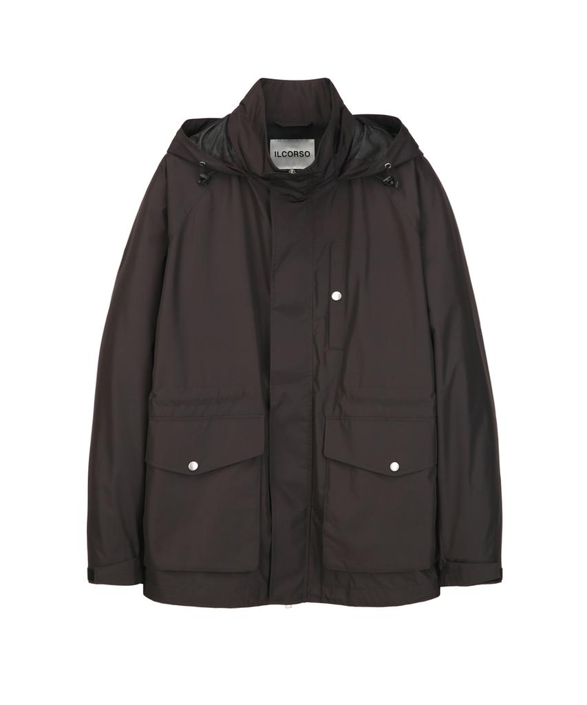 Il Corso Technical Shell Field Jacket Black