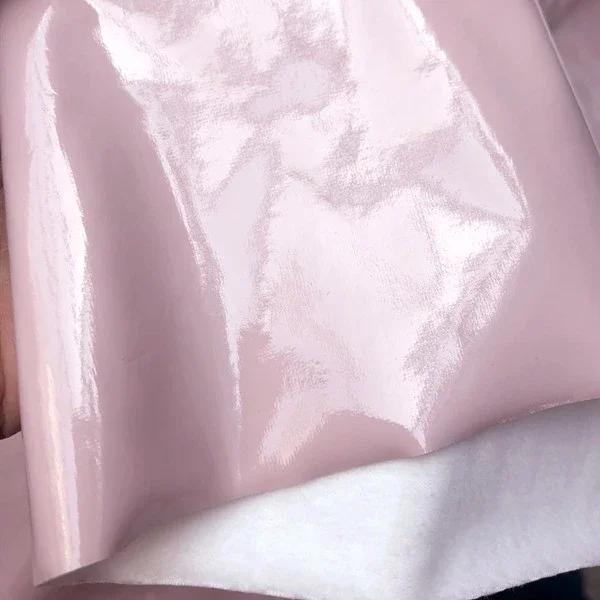 100x145cm Stretch Shiny Glossy Leather Fabric 100*145cm Solid Elastic Mirror Fabric For Clothes Dress Stage Costume DIY Sewing