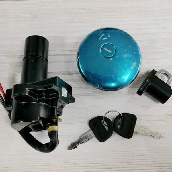 Motorcycle Accessories WJ250 Ignition Switch & GN250 Fuel Tank Cap Key
