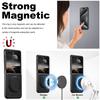 Carbon Firber PU Leather Phone Case for Samsung Galaxy Z Flip 7 FE 6 5 hardware Ring bracket Magnetic Charging Protective Cover