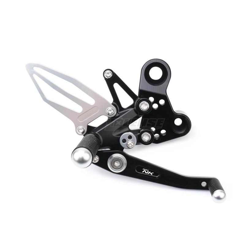 Motorcycle Accessory CNC Footrests Rearset Rear Footpeg Foot Rests For 800NK 800 NK 2023 2024 2025