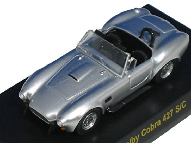 

Kyosho USA Коллекция мини-автомобилей спортивных автомобилей 2 Shelby Cobra Серебристый 1/64 427S/C
