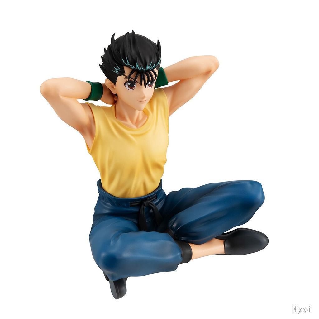 Anime YuYu Hakusho Figure Urameshi Yusuke Action Figures Noodle Stopper Desktop Decorations Jpanese Dolls Model Toys Hobbies