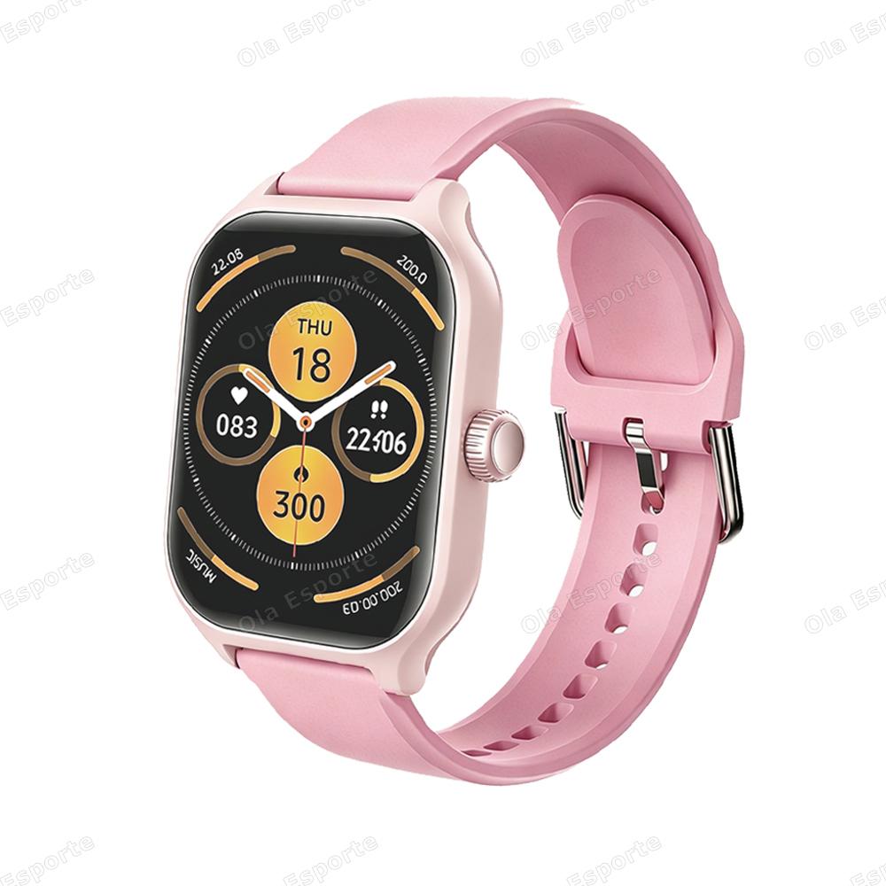 Sports Smart Watch 1.85" HD Full Touch Screen Fitness Watches Tracker Electronics Bluetooth Call Smartwatch Men Women Gift