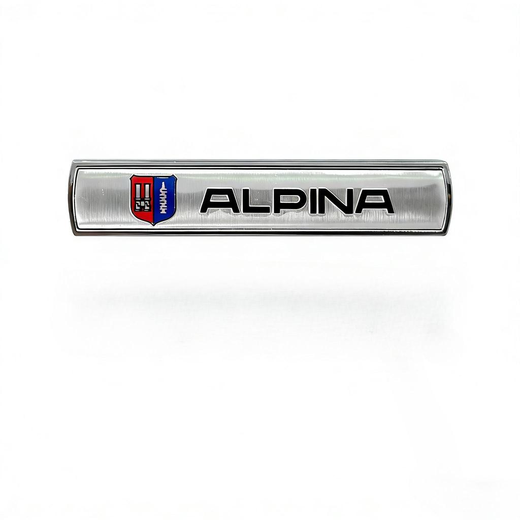 kfwhl7 Suitable for BMW 3/5Series refitted Luxury Sport Performance alpina mini car body fender side-marked metal badge car accessories