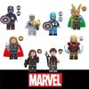 Superhero Building Blocks Figure Abs Plastic Toy 4.5cm Height