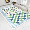 Modern Simple Chessboard Living Room Rugs Flower Girl Carpets Home Decoration Bedroom Carpet Large Area Carpets For Living Room