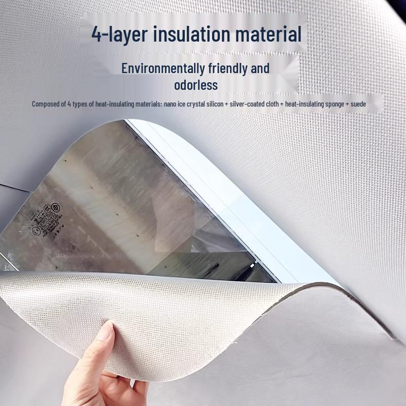 Xiaomi YU7 Electrostatic Sunroof Sunshade for Panoramic Sun Protection and Heat Insulation