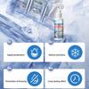 Sbrinatore per Congelatore 120ml Spray Sbrinante per Frigorifero e Congelatore Spray Rimuovi Ghiaccio Rimuove Rapidamente il Ghiaccio Accumulato Spray con Spatola