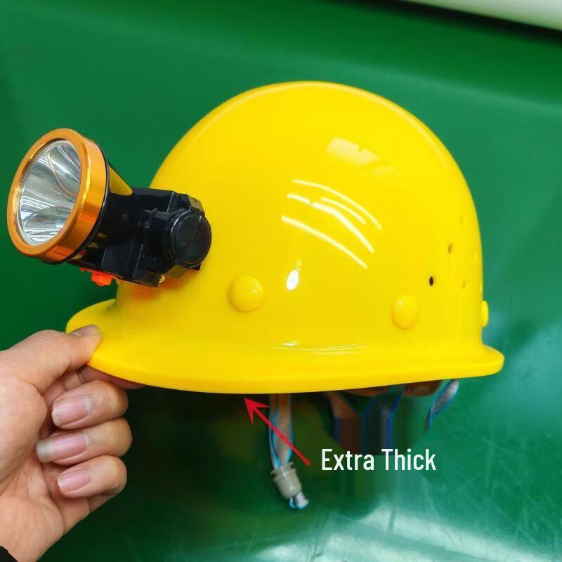 Dream Bubble Rechargeable Safety Helmet with Headlamp