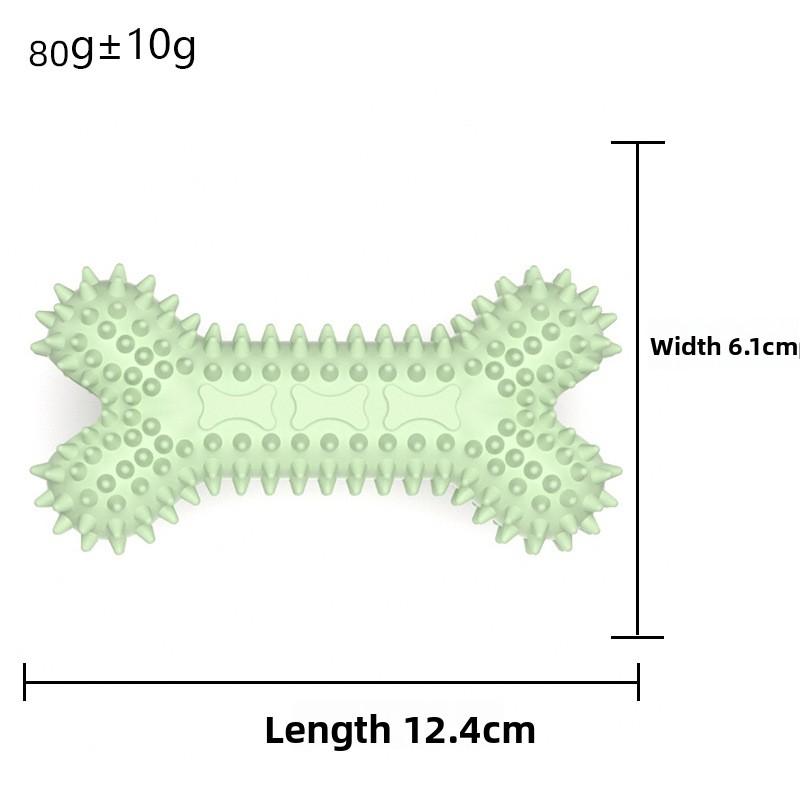 Pet Toys, Teething Bone-shaped Chew Gum Sticks, TPR Teething Dog Toys That Are Resistant To Biting