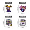 Magical Girl Enamel Pins Custom TRUST ME I Don't Care Brooches Lapel Badges Clothes Funny Jewelry Gift for Kids Friends