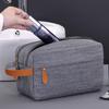 4041 Dual Layer Men Toiletry Bag Portable Travel Waterproof Cationic Fabric Cosmetic Storage Bag