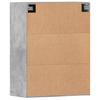 Wall Cabinets 2 pcs Concrete Grey Wood Based Panel