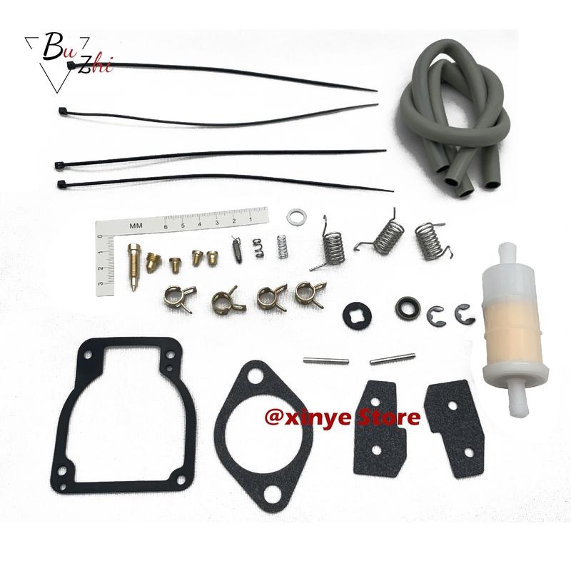 Carburetor Repair Kit  for  Mercury Mariner Outboard Motor Replaces 1395-8236354 18-7750-1 1395-8236353 1395-8236352
