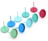 (New Colors) 10mm 20pcs/lots 22 Colors Plated Earring Studs,Earrings Blank/Base,Fit 10mm Glass Cabochons,earring Setting
