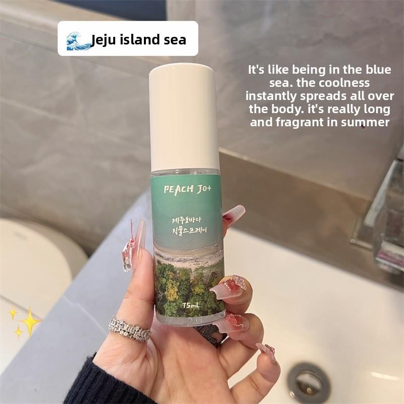 Peach-made Korean Jeju Island Citrus Clothing Fragrance Deodorizing Spray for Men and Women's Light Perfume
