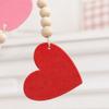 Pre-Made Hanging Loop Wooden Bead Garland Decorative Hanging Ornaments  Wedding Anniversary Party