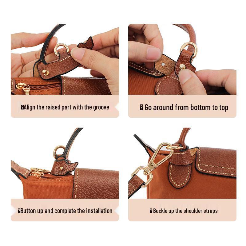 Ma Huang Shi Long Xiang Verstellbarer Mini-Knödelriemen aus Rindsleder