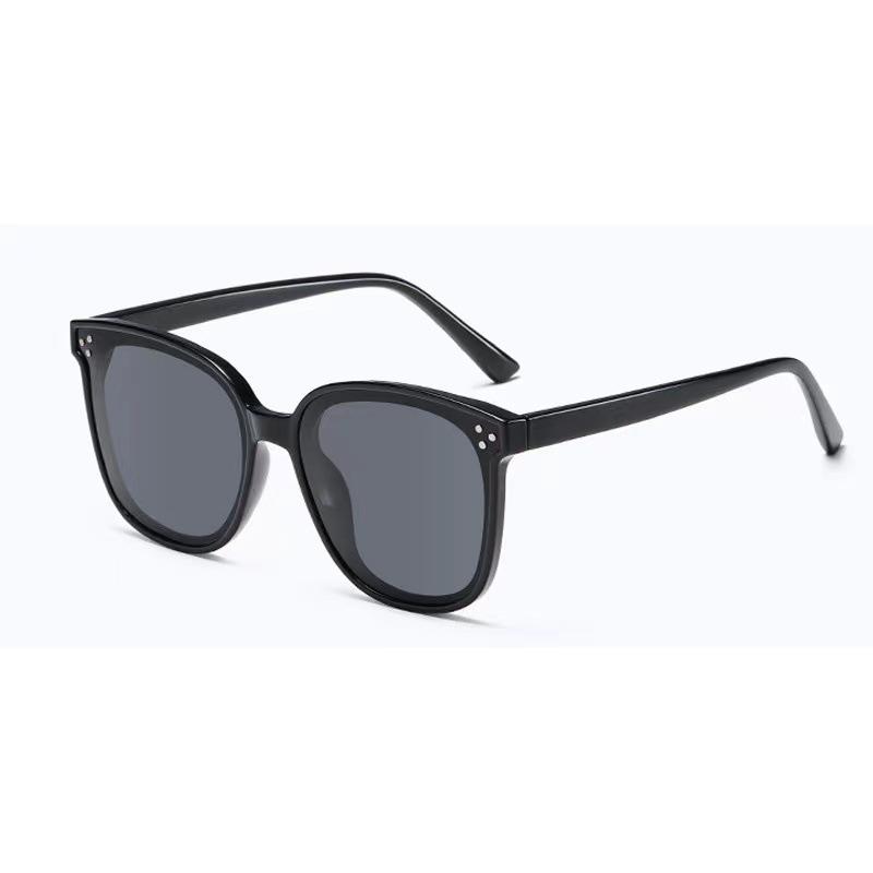 Retro Big Square Frame Sunglasses Women Black Cool Men Sun Glasses UV400 Shades Protection Eyeglasses Goggles