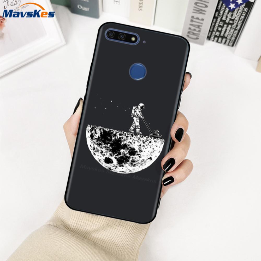 Honor 7A Pro Case Silicone Case For Huawei Y6 Prime 2018 Cover Soft TPU Mobile Phone Bags For Huawei Honor 7C RU 5.7inch Fundas