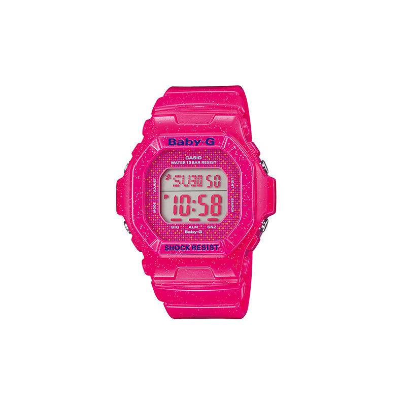 

Casio BABY-G Electronic Fluorescent Lighting World Time 1/100 Second Stopwatch Multi-Function Alarm Countdown Fully Automatic Calendar BG-5600GL-4 сірий колір